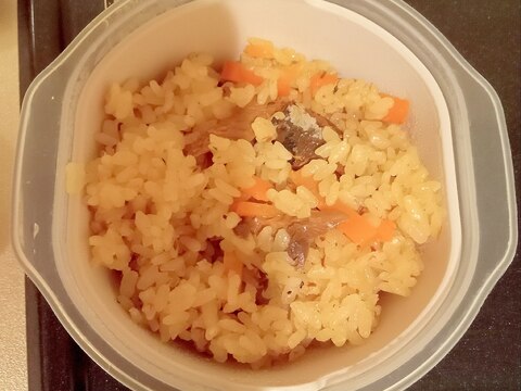 さんま缶炊き込みご飯